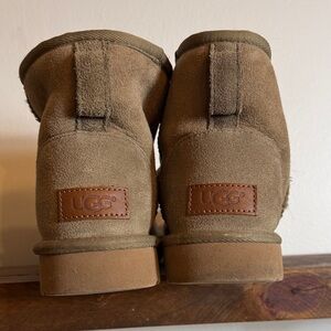 UGG Taupe Suede Boots